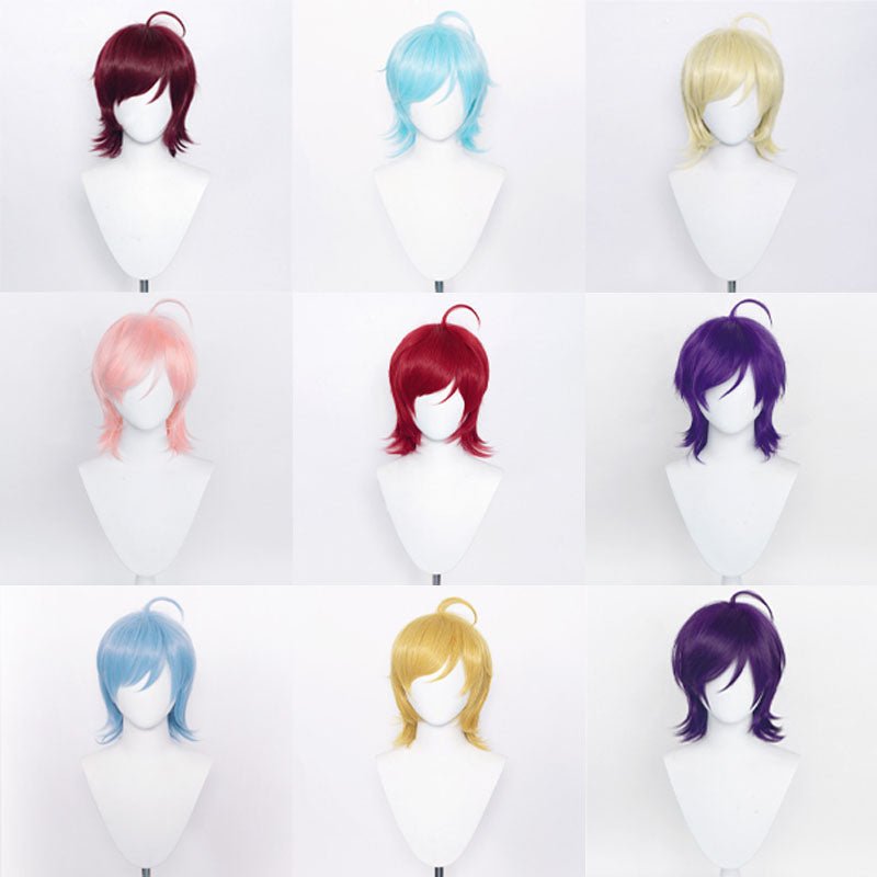lemailwig-basic-wigs-kurz-cosplay-per-cke-37cm-10-farben image 1