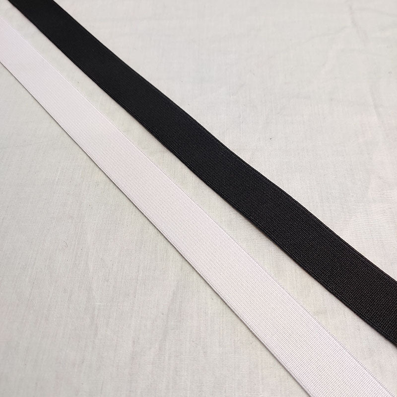 coscraft-polyester-gummiband-25mm-schwarz-0-5m-breit image 1