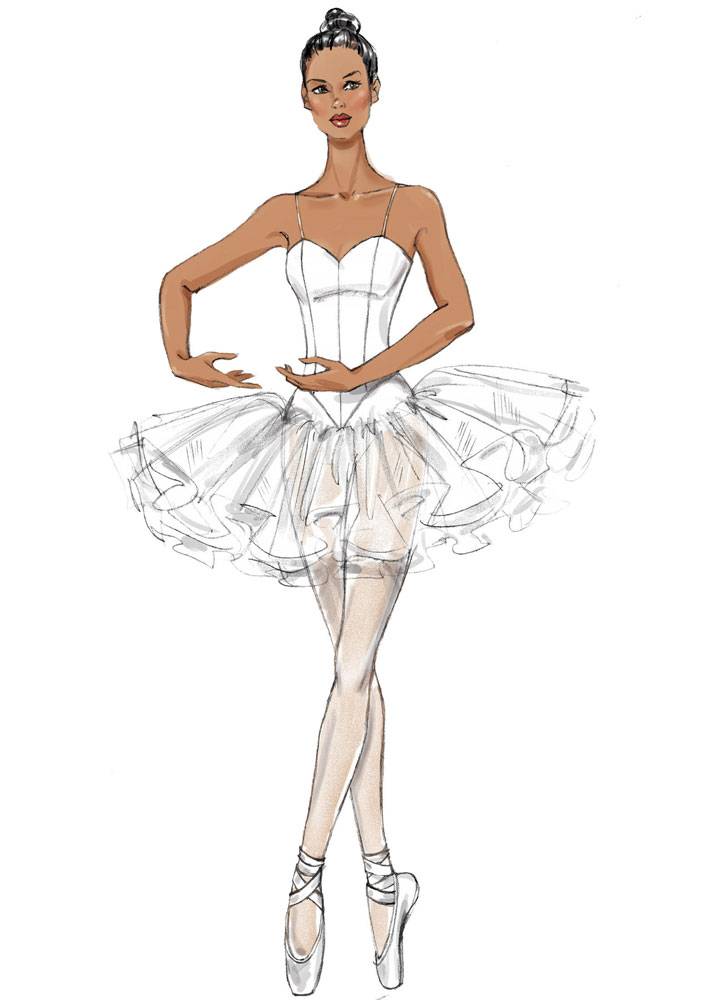 coscraft-m7615-ballett-schnittmuster-tutu-mieder-a5 image 5