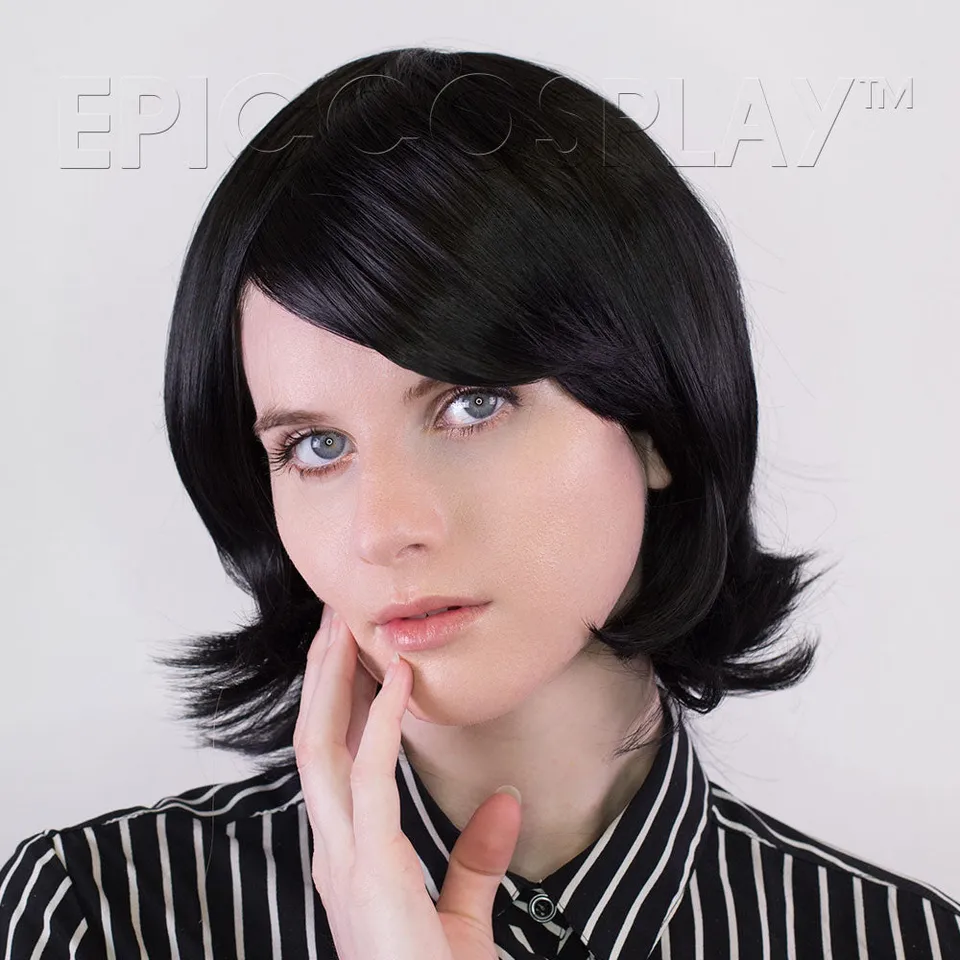 epiccosplaywigs-chronos-black-kurze-bob-per-cke-mit-pony image 1