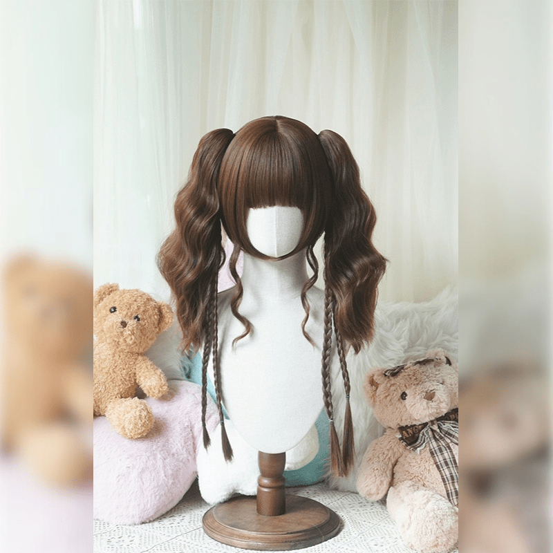 lemailwig-lolita-wigs-zopf-per-cke-38cm-ash-pink image 3