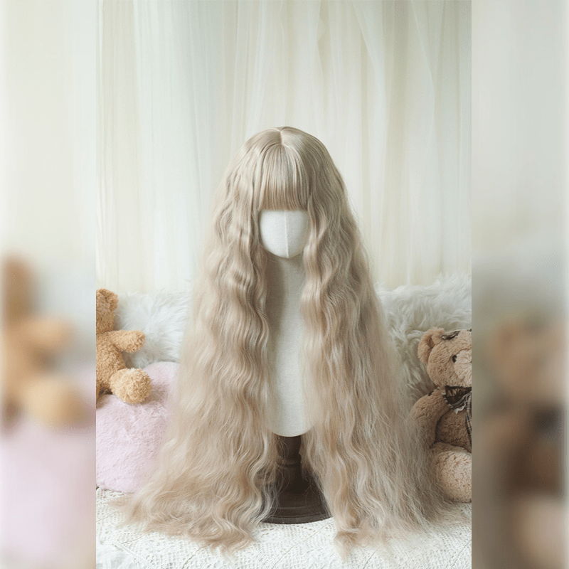 lemailwig-lolita-wigs-wool-curls-per-cke-tiefbraun-80cm image 4