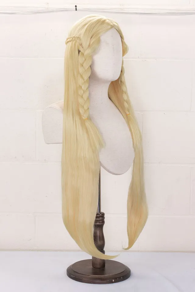 coscraft-wigs-dungeon-meshi-marcille-per-cke-blond-100-cm image 1