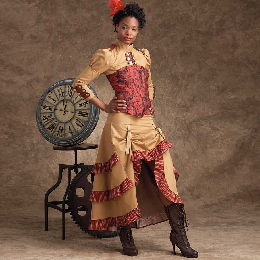 coscraft-sewing-patterns-9007-steampunk-kost-m-schnittmuster-h5 image 2