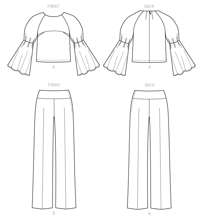 coscraft-m7580-damen-top-hose-schnittmuster-a5-6-14 image 5