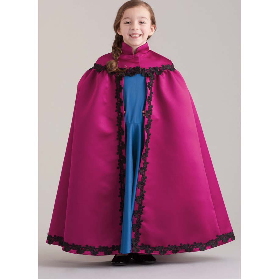 coscraft-9626-kinder-damen-kost-m-schnittmuster-cape image 3