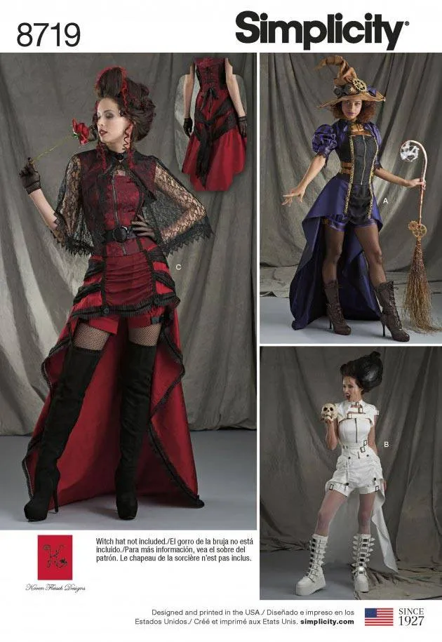 coscraft-8719-damen-kost-m-schnittmuster-h5-6-14 image 1