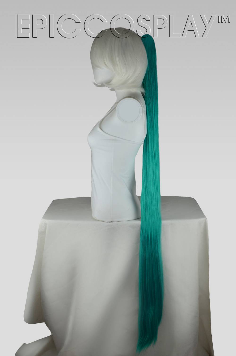 epic-cosplay-ponytail-clipon-zopf-vocaloid-green-127-cm image 2