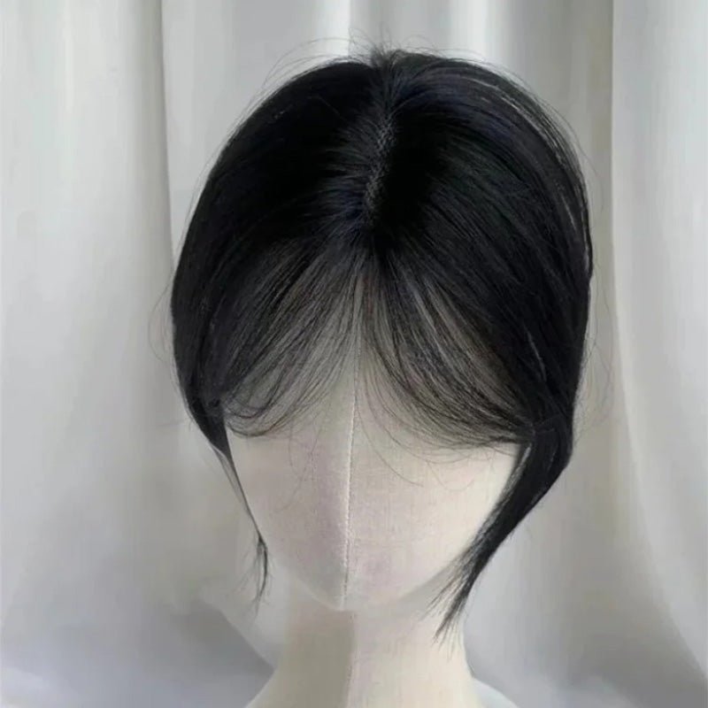 lemailwig-basic-wigs-pony-haarteil-25cm-schwarz image 1