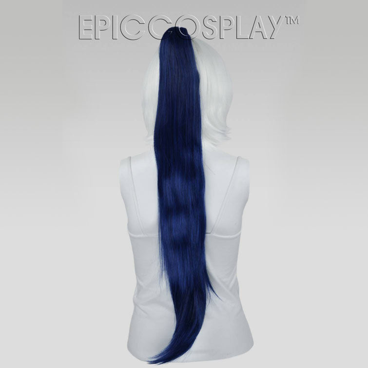 epiccosplaywigs-fusion-blau-schwarz-ponytail-clip-89cm image 1
