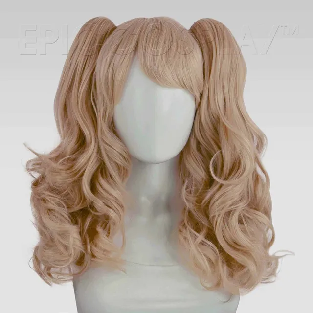 epiccosplaywigs-maia-strawberry-blonde-per-cke-lockig-mit-ponytails image 1