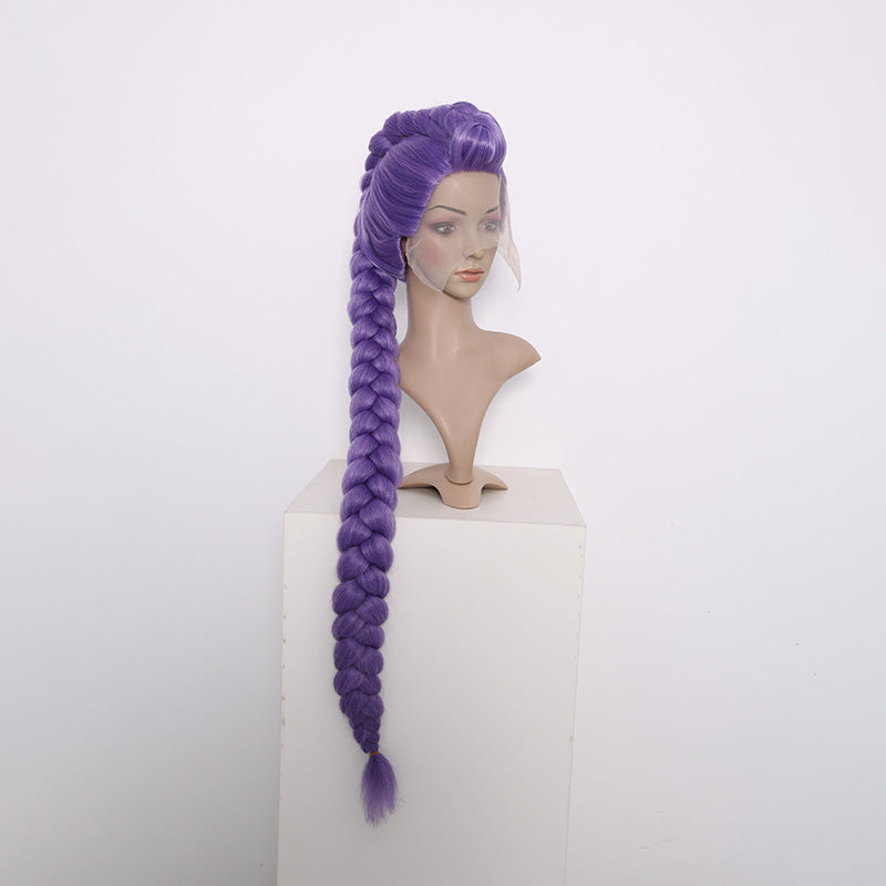 arda-wigs-silky-arden-per-cke-geflochten-lila-extra-lang image 6