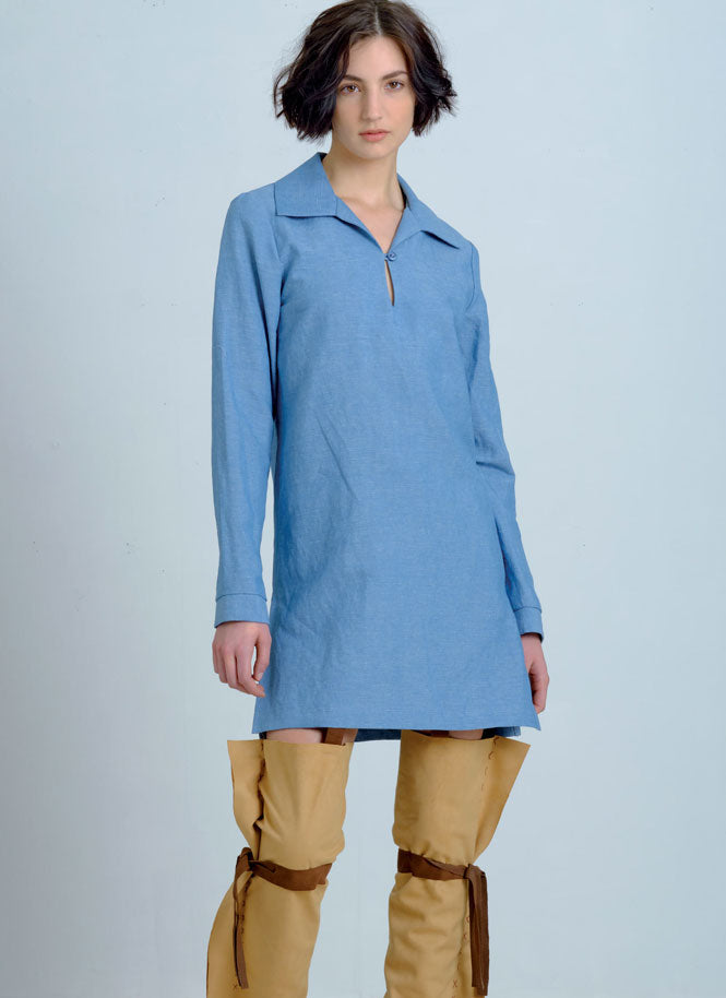 mccall-s-m8018-damen-kost-m-schnittmuster-weste-hemd image 3