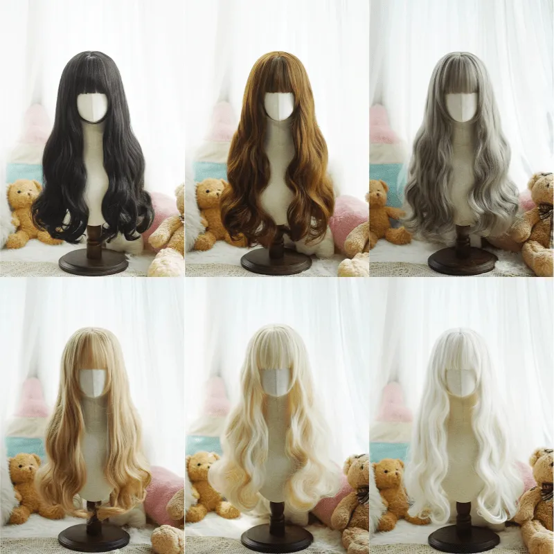 lemailwig-lolita-wigs-lockige-per-cke-60cm-maple-sugar-brown image 1