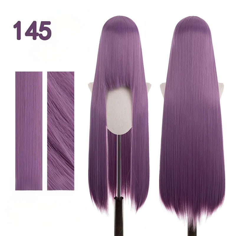 lemailwig-basic-wigs-cosplay-per-cke-weinrot-100cm-lang image 5