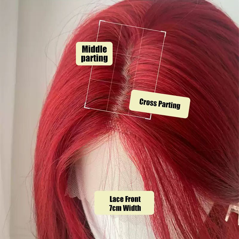 lemailwig-lace-wigs-rot-lace-front-per-cke-70cm-glatt image 3