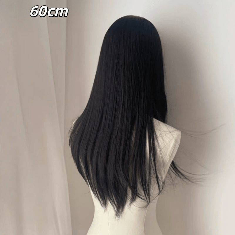 lemailwig-lace-wigs-black-lange-glatte-per-cke-70cm-front-lace image 6
