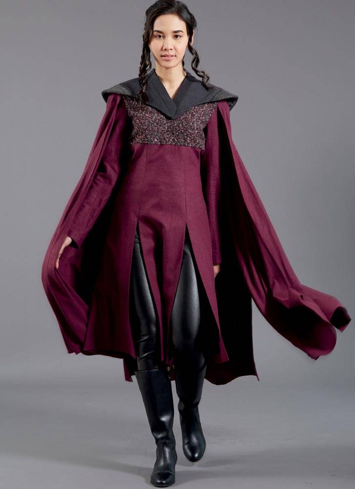 coscraft-m7854-kost-m-schnittmuster-kleid-mit-cape-a5 image 5