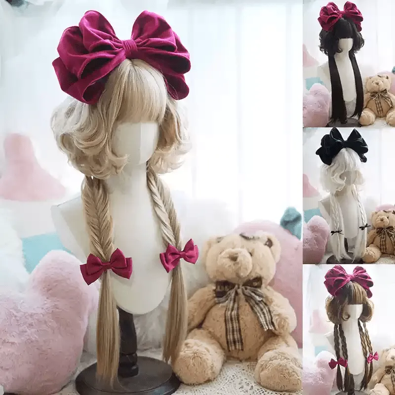 lemailwig-lolita-wigs-jellyfish-locken-per-cke-blassgold-80cm image 1
