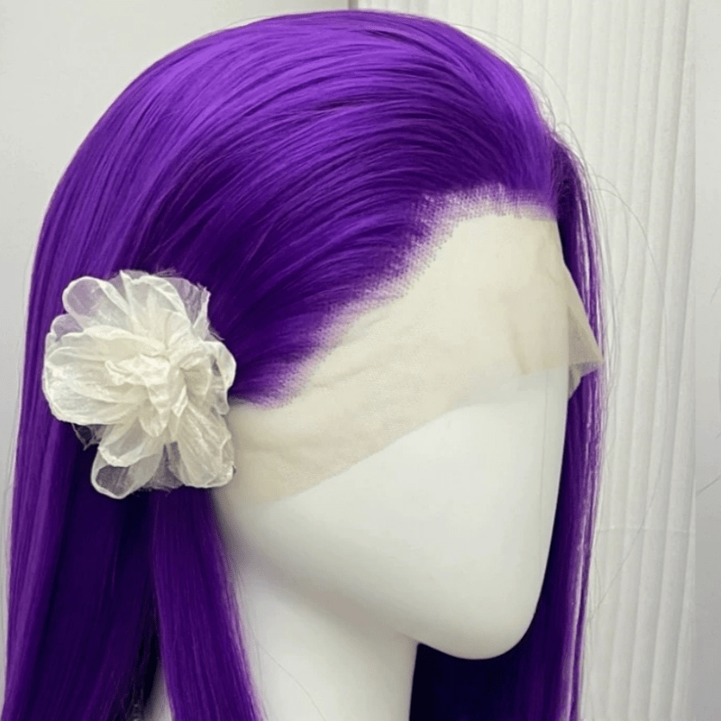lemailwig-lace-wigs-lang-glatt-per-cke-lila-01-80cm image 6