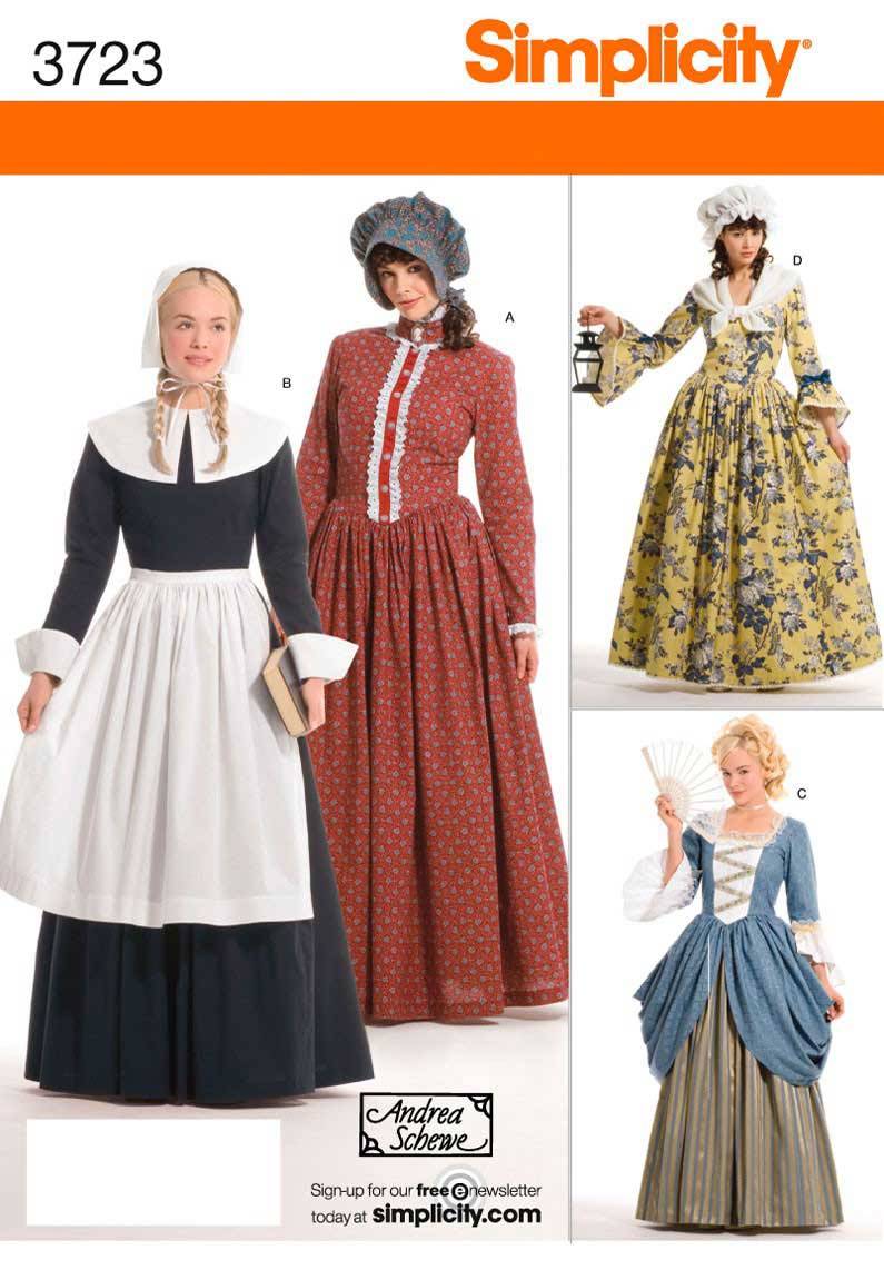 coscraft-3723-historisches-kost-m-schnittmuster-hh-6-12-mit-hut image 1