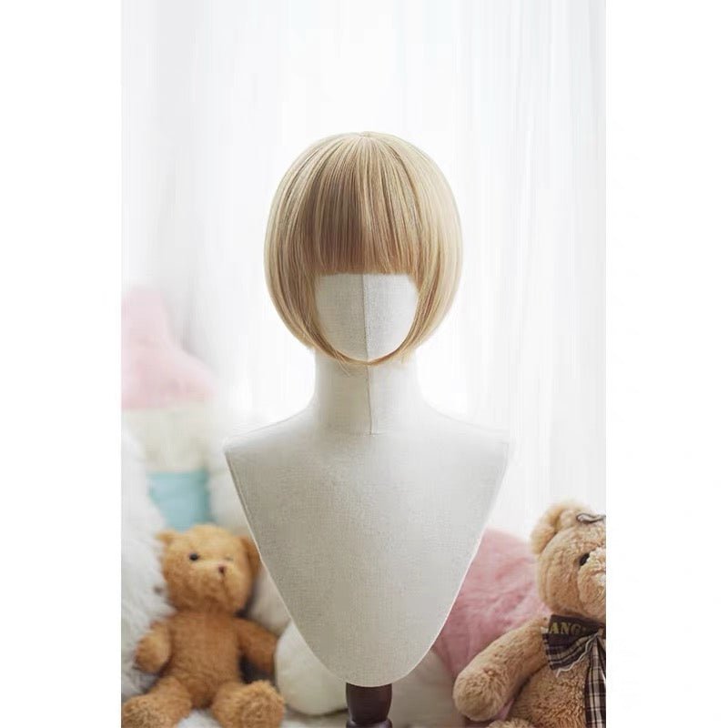lemailwig-lolita-wigs-doppelzopf-per-cke-braun-lockig image 3