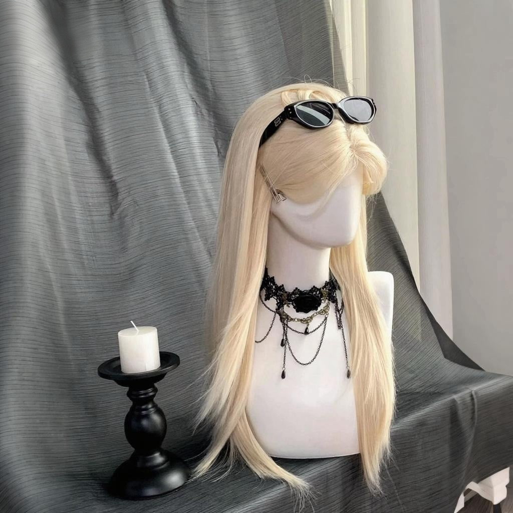 lemailwig-lace-wigs-65cm-per-cke-platinblond-pony image 2