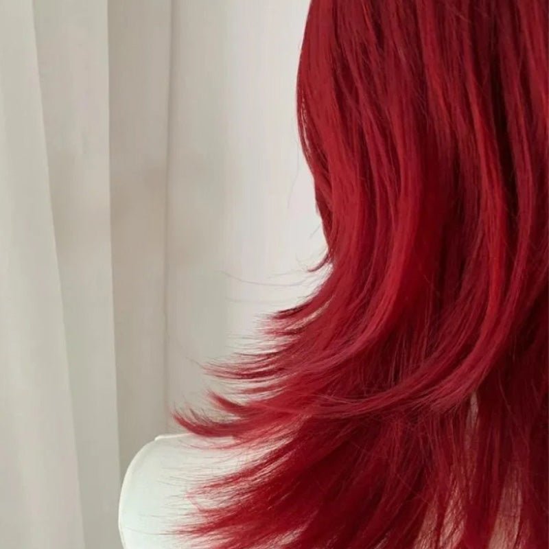 lemailwig-lace-wigs-front-lace-per-cke-rot-38cm-kurz image 5