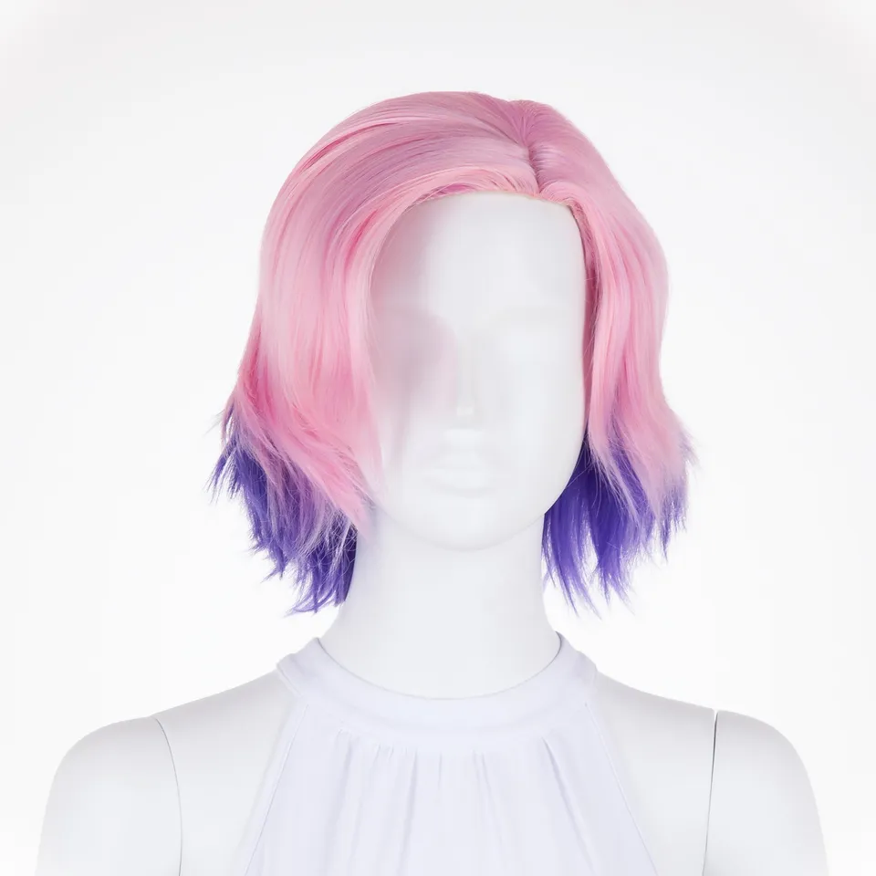 arda-wigs-glitter-classic-per-cke-baby-pink-grape-mehrfarbig image 1