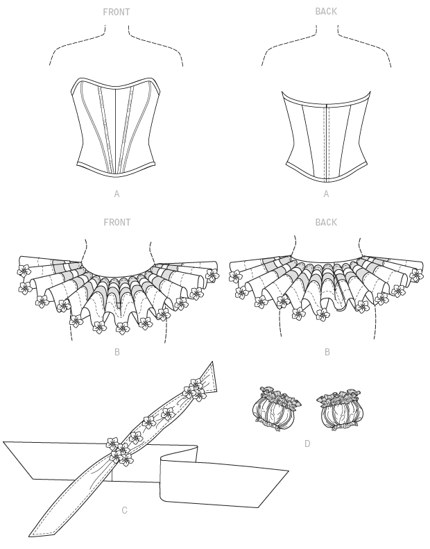 mccall-s-m2086-ribbon-candy-schnittmuster-top-rock-gr-ax5 image 5