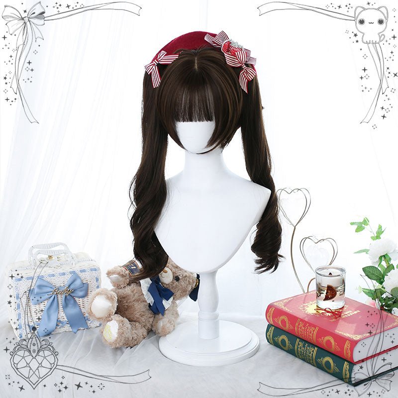 lemailwig-lolita-wigs-per-cke-braun-50cm-doppelschwanz image 4