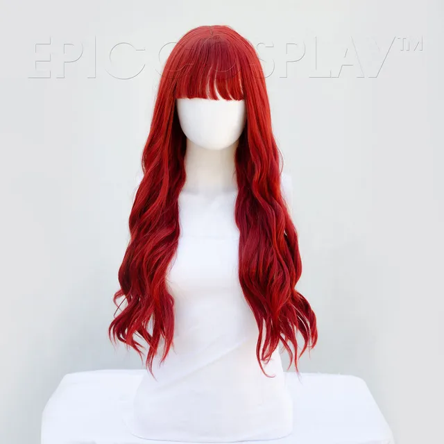 epiccosplaywigs-iris-dark-red-lange-per-cke-gewellt-pony image 1