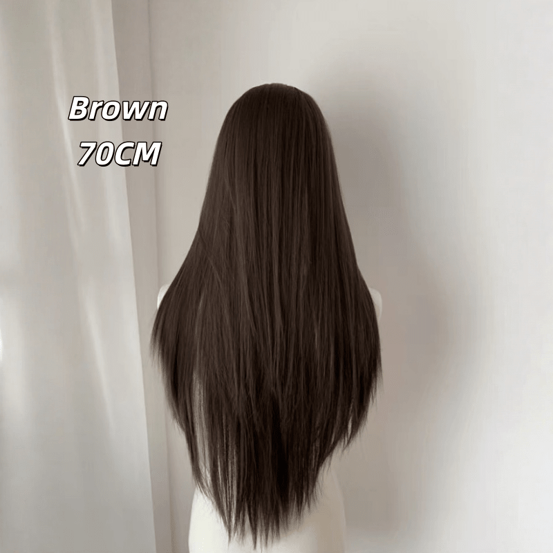 lemailwig-lace-wigs-black-lange-glatte-per-cke-70cm-front-lace image 7