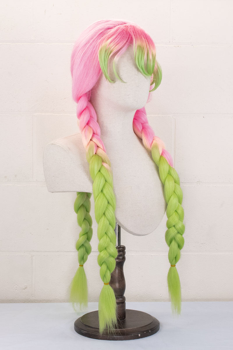 coscraft-demon-slayer-kanroji-per-cke-rosa-gr-n-z-pfe-88cm image 2