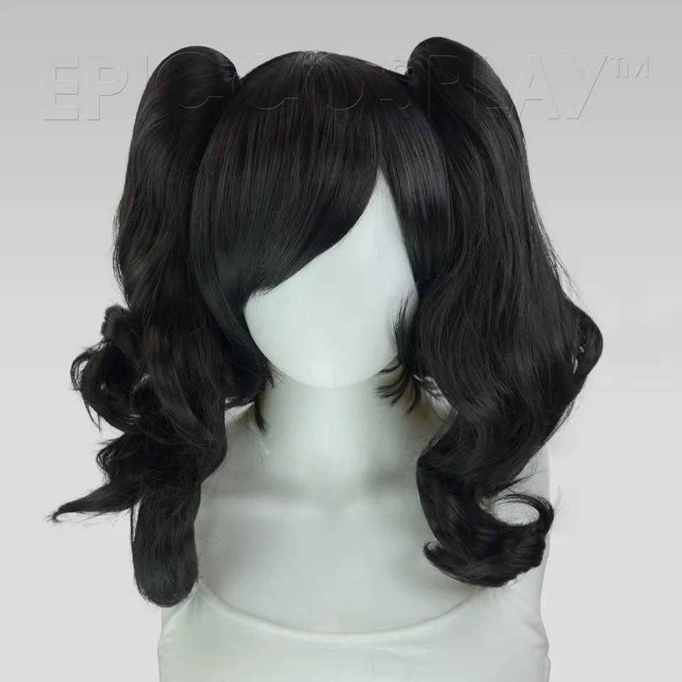 epiccosplaywigs-rhea-black-pigtail-per-cken-set-lockig image 1