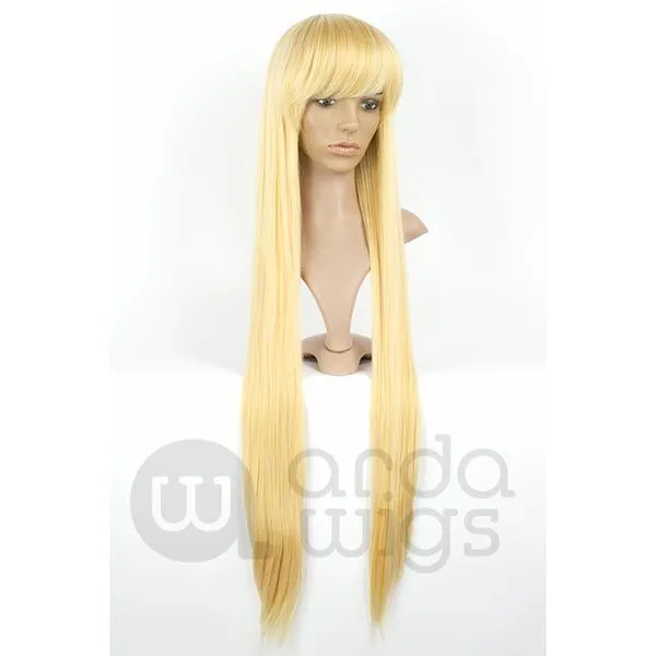 arda-wigs-venus-classic-cosplay-per-cke-100-cm-mit-pony-schwarz image 1