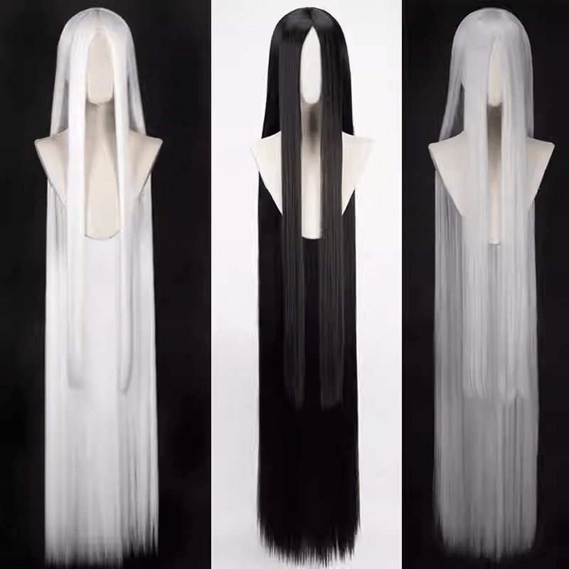 lemailwig-cosplay-wigs-per-cke-150cm-schwarz-lang-glatt image 1