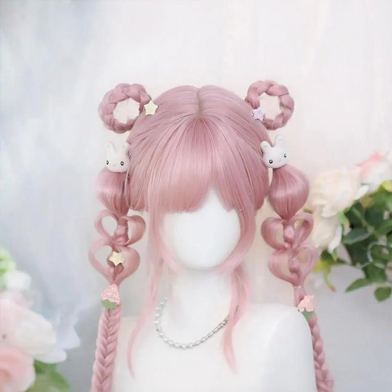 lemailwig-lolita-wigs-fashion-pink-lange-lolita-per-cke image 5