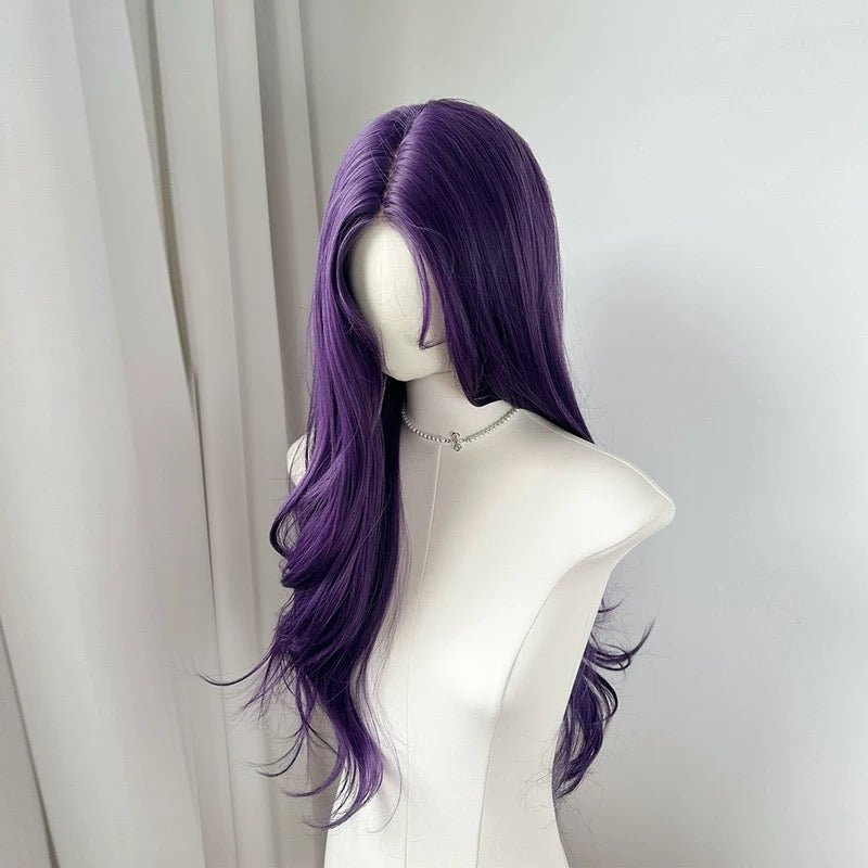 lemailwig-lace-wigs-per-cke-lila-lockig-70-cm image 1