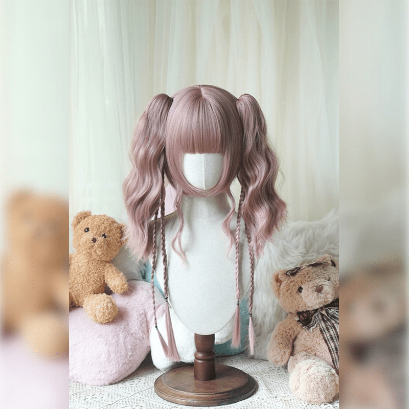 lemailwig-lolita-wigs-zopf-per-cke-38cm-ash-pink image 4