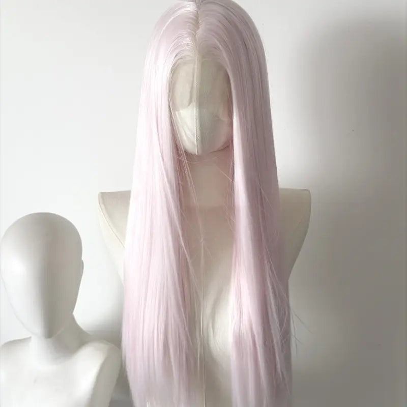 lemailwig-lace-wigs-per-cke-creme-rosa-pastell-80cm image 6