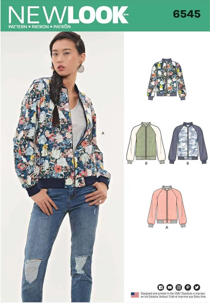 coscraft-sewing-patterns-6545-flight-jacket-schnittmuster-gr-a image 1