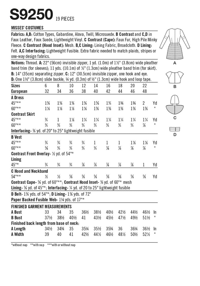 coscraft-9250-kost-m-schnittmuster-kriegerin-kleid-h5 image 6
