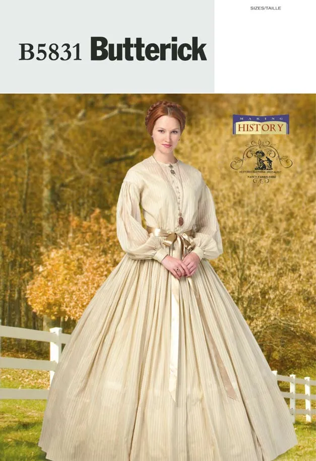 coscraft-b5831-schnittmuster-kleid-gr-b5-mit-petticoat image 1