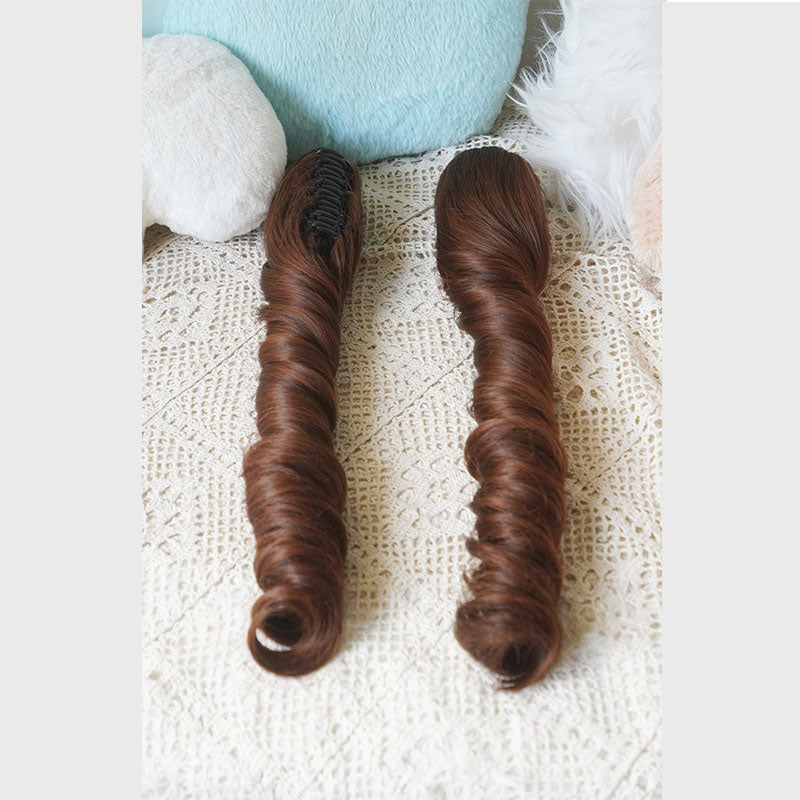 lemailwig-lolita-wigs-48cm-braun-locken-zopf-per-cke-pony image 4