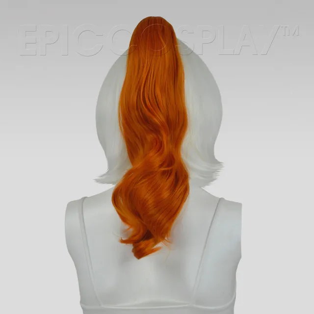 epiccosplaywigs-ponytail-clipon-autumn-orange-20-lockig image 1