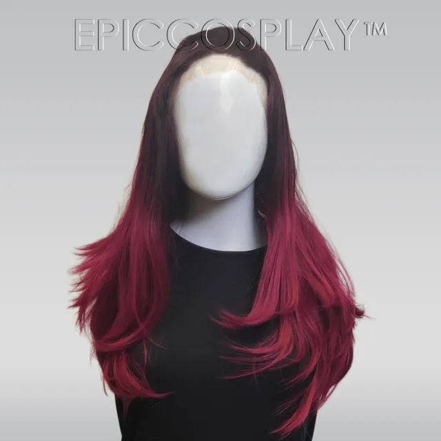 epiccosplaywigs-signature-wine-red-ombre-lace-front-per-cke-lang-glatt image 1