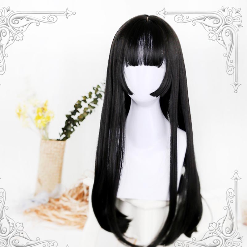 lemailwig-lolita-wigs-curly-cosplay-per-cke-schwarz-65cm image 1