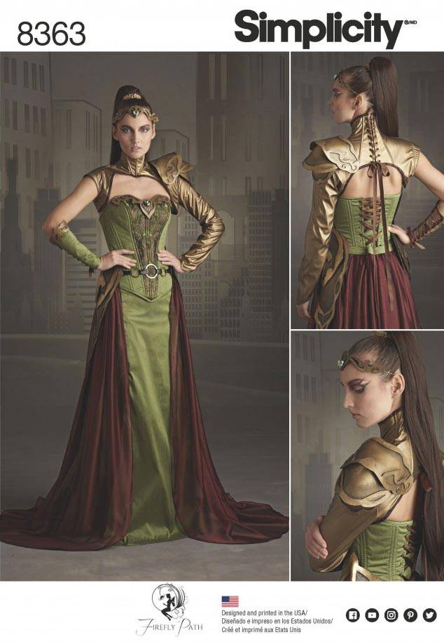 coscraft-sewing-patterns-8363-ranger-kost-m-gr-h5-6-14 image 1