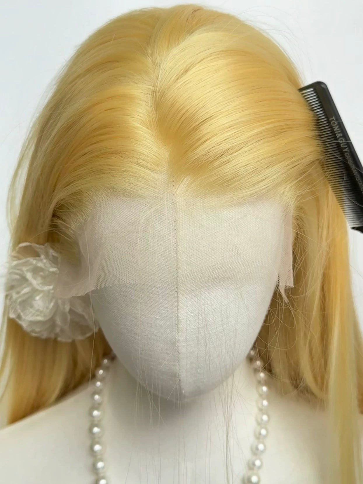 l-email-lace-wigs-70cm-glatt-lace-front-per-cke-schwarz image 8